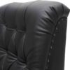 Neptune Infinite Position Leather Lift Chair (2 Motor) - Black - Image 7