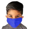 Kids 2-Ply Cotton Masks - 3 Pack (Pink, Blue, Purple) - S/M - Image 2