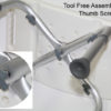 Bath Seat - Tool Free Assembly - Image 2